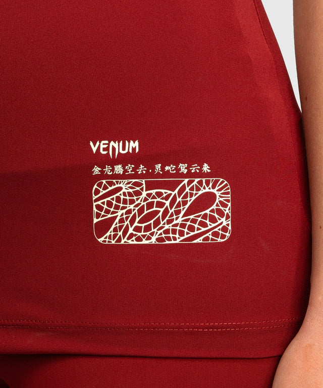 Venum Damen Tank Top Serpenti – Burgundy