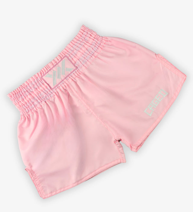 Caged Muay Thai Shorts Classic - Hellrosa
