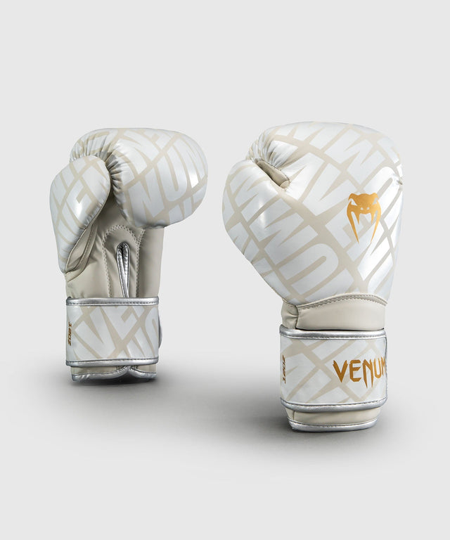 Venum Boxhandschuhe Contender 1.5 XT – Cremeweiss/Gold