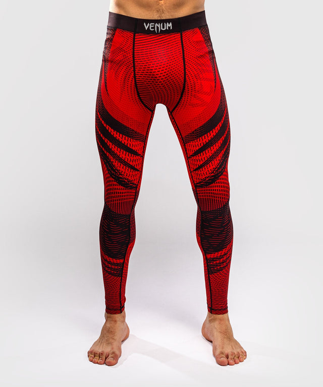 Venum Kompressionshose Galactic 3.0 - Rot/Silber