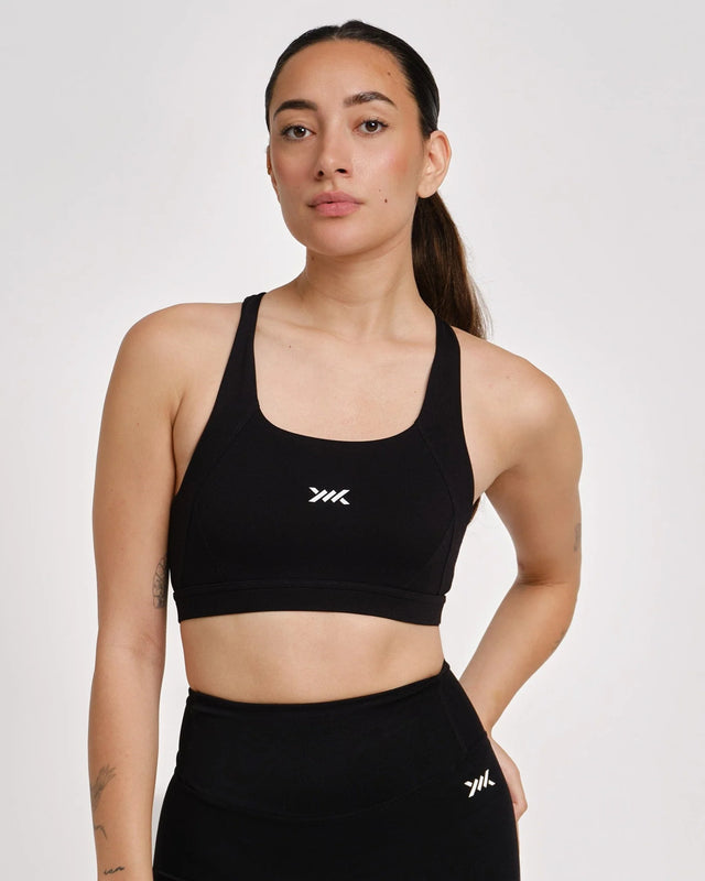 Caged Sports Bra Essential - Schwarz