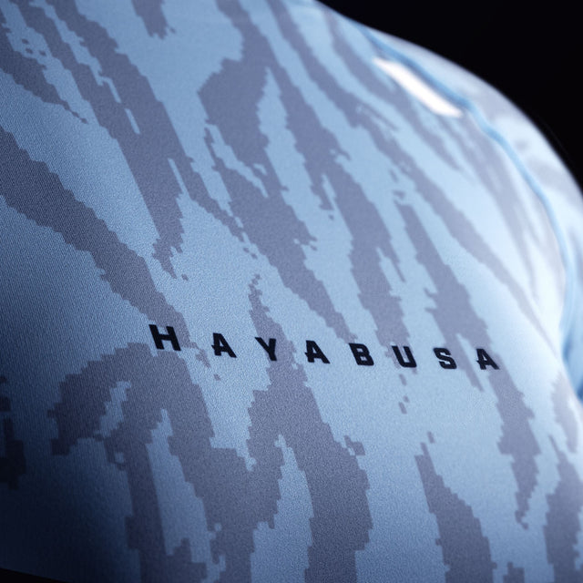 Hayabusa Rashguard Apex Vantage Kurzarm Damen - Blau