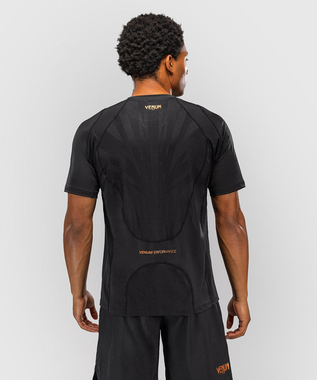 Venum T-Shirt G-Fit Revolution Dry Tech - Schwarz/Kupfer