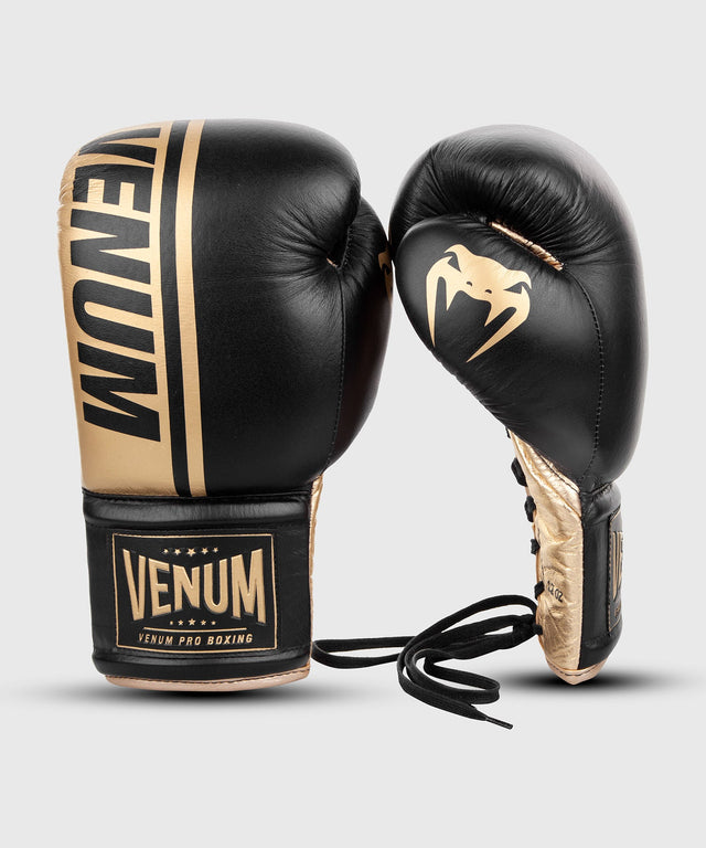 Venum Boxhandschuhe Shield - Schwarz/Gold