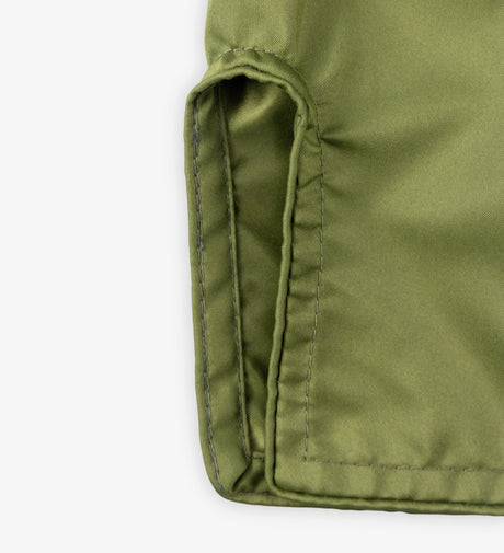 Caged Muay Thai Shorts Classic - Khaki Grün/Schwarz vrouw