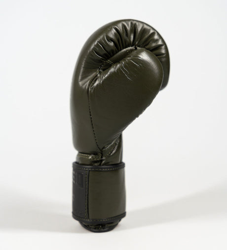 Caged Boxhandschuhe 'X' Series - Kaki Grün/Schwarz - The Fight Company Deutschland