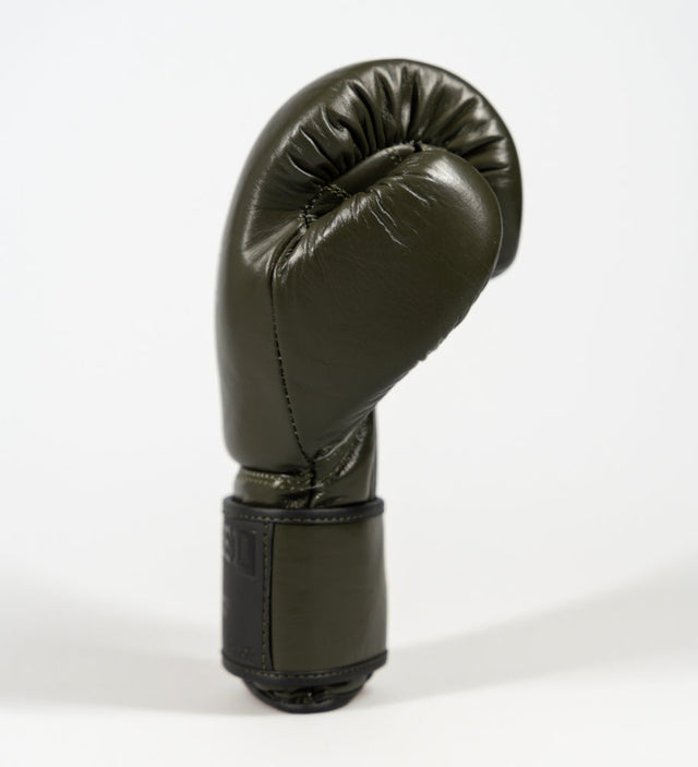 Caged Boxhandschuhe 'X' Series - Kaki Grün/Schwarz - The Fight Company Deutschland