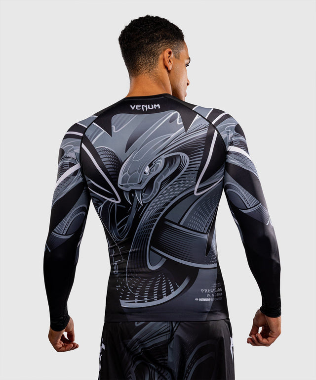 Venum Rashguard Crimson Viper 2.0 Langarm - Schwarz/Grau