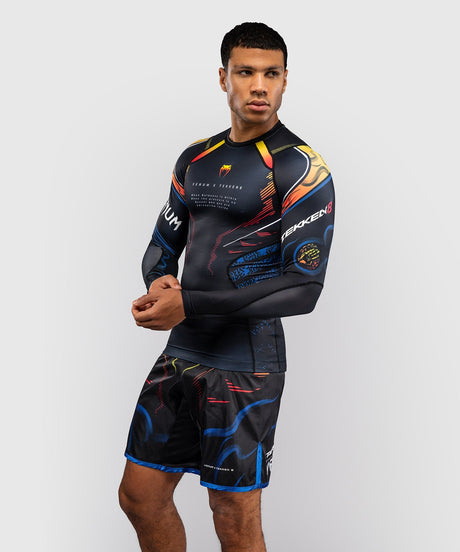 Venum Rashguard TEKKEN 8 Yoshimitsu - Schwarz/Orange - Foto 3