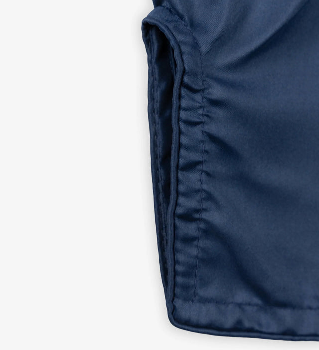 Caged Muay Thai Shorts Classic - Navy Blau/Weiss
