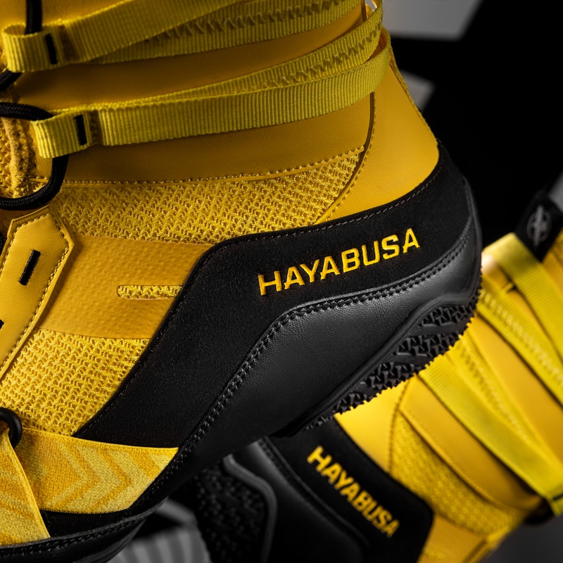 Hayabusa Boxschuhe Strike - Gelb/Schwarz