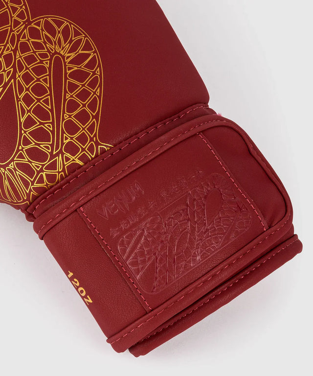 Venum Boxhandschuhe Serpenti - Burgundy