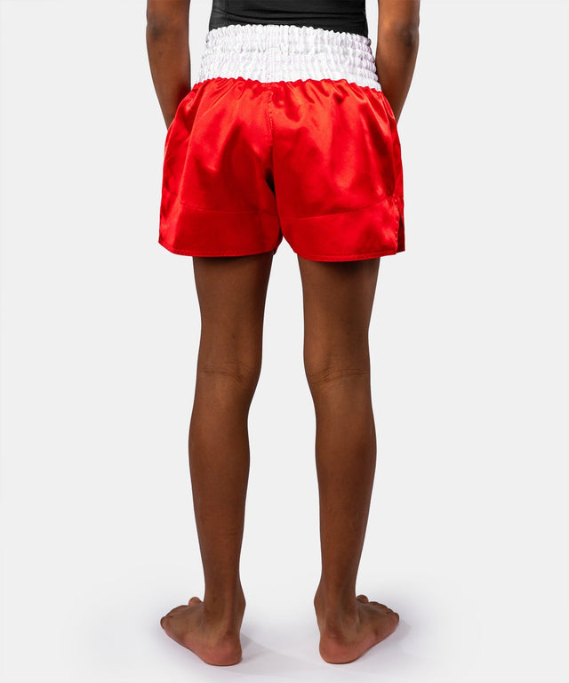 Venum Muay Thai Shorts Classic Kinder - Feuerrot