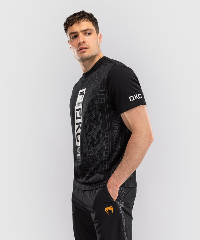 Venum T-Shirt Karate Combat - Schwarz/Grau