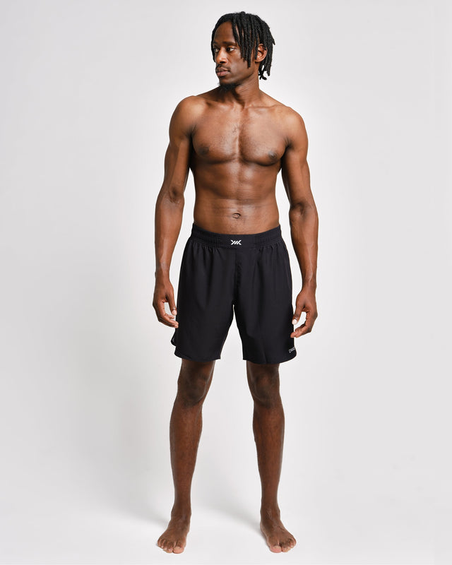 Caged MMA Shorts Tactical – Schwarz