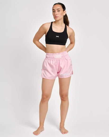Caged Muay Thai Shorts Classic - Hellrosa vrouw