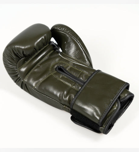 Caged Boxhandschuhe 'X' Series - Kaki Grün/Schwarz - The Fight Company Deutschland