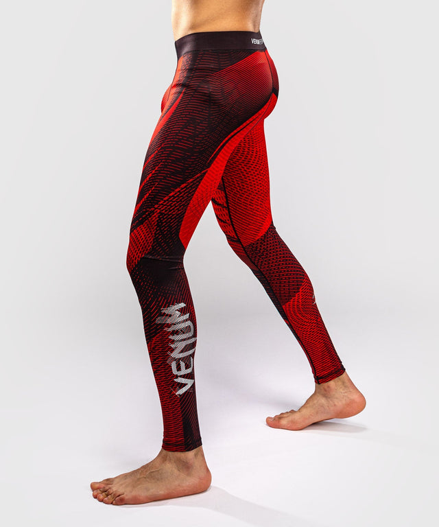 Venum Kompressionshose Galactic 3.0 - Rot/Silber