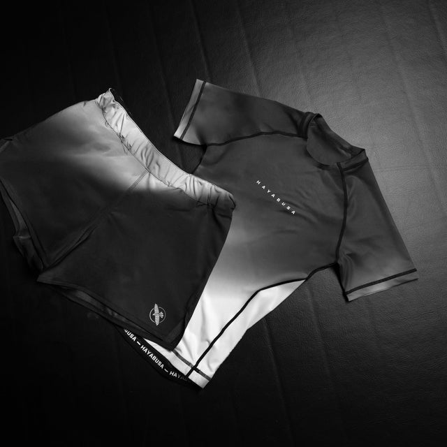 Hayabusa Rashguard Apex Nova Kurzarm Damen - Grau