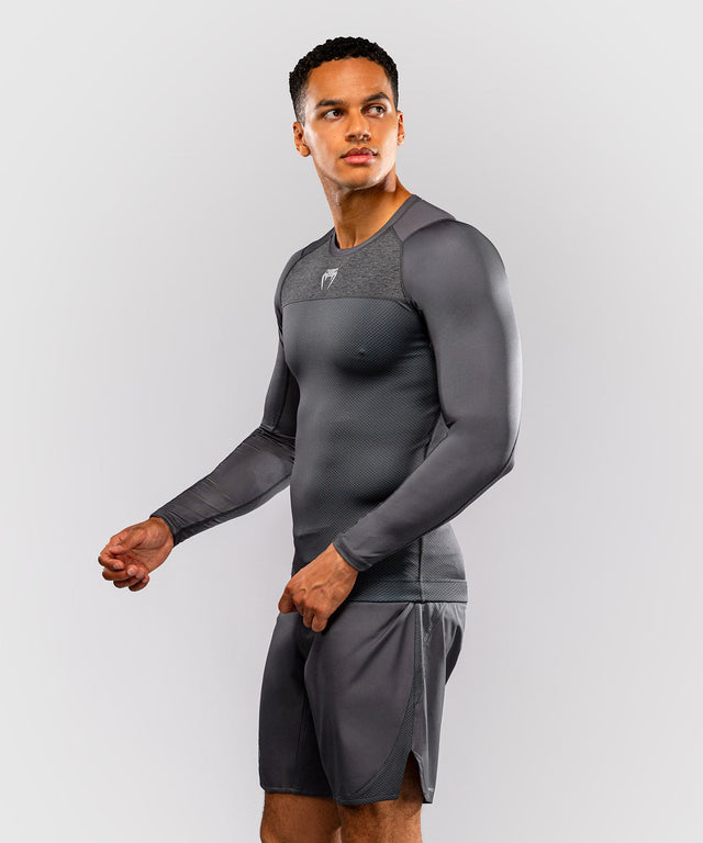 Venum Rashguard G-Fit Scale Lange Ärmel - Grau