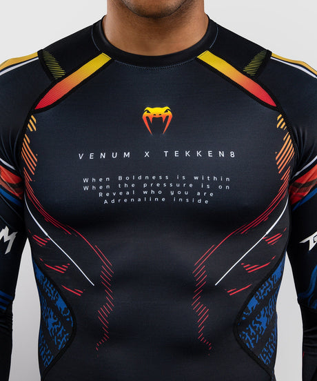 Venum Rashguard TEKKEN 8 Yoshimitsu - Schwarz/Orange - Foto 5