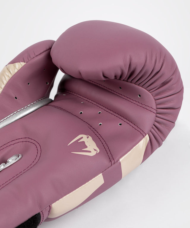 Venum Boxhandschuhe x Kaz - Dunkelorchidee/Silber