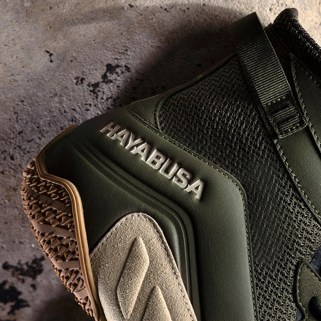 Hayabusa Boxschuhe Talon - Khakigrün/Beige