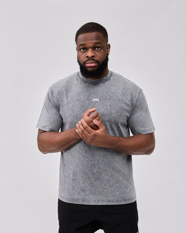 Caged Classic T-Shirt - Washed Grau