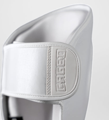 Caged Schienbeinschoner 'X' Series - Weiss/Weiss - The Fight Company Deutschland