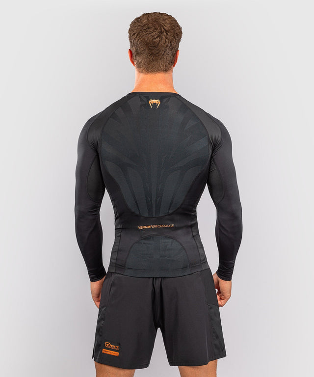 Venum Rashguard G-Fit Revolution Lange Ärmel - Schwarz/Kupfer