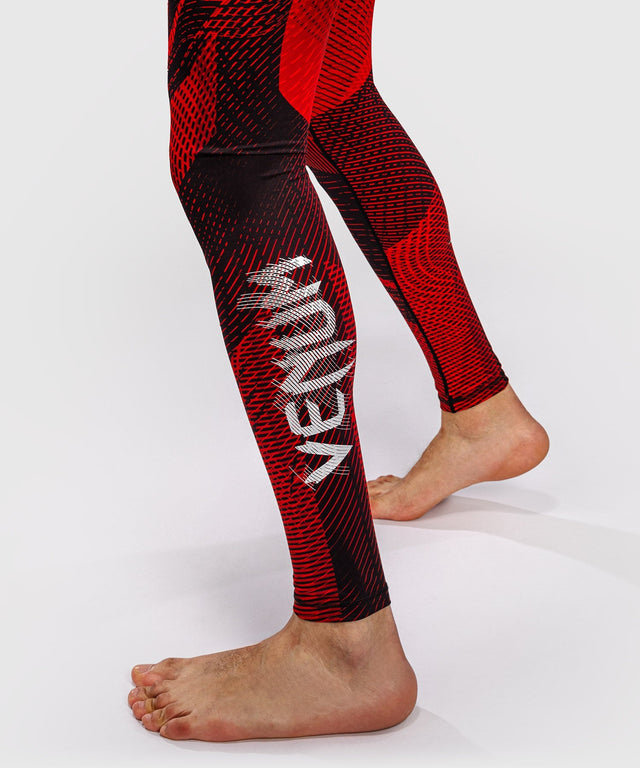 Venum Kompressionshose Galactic 3.0 - Rot/Silber