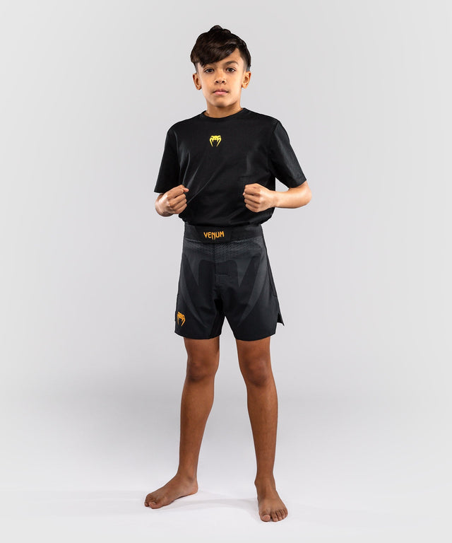 Venum MMA Shorts Attack Kinder - Schwarz/Gold