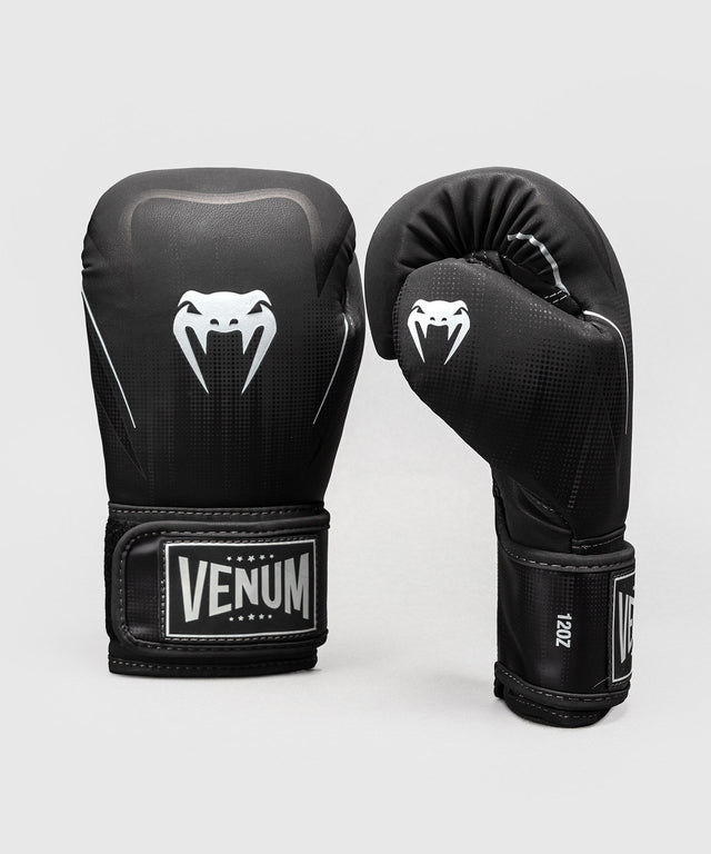 Venum Boxhandschuhe Stealth - Schwarz/Weiß