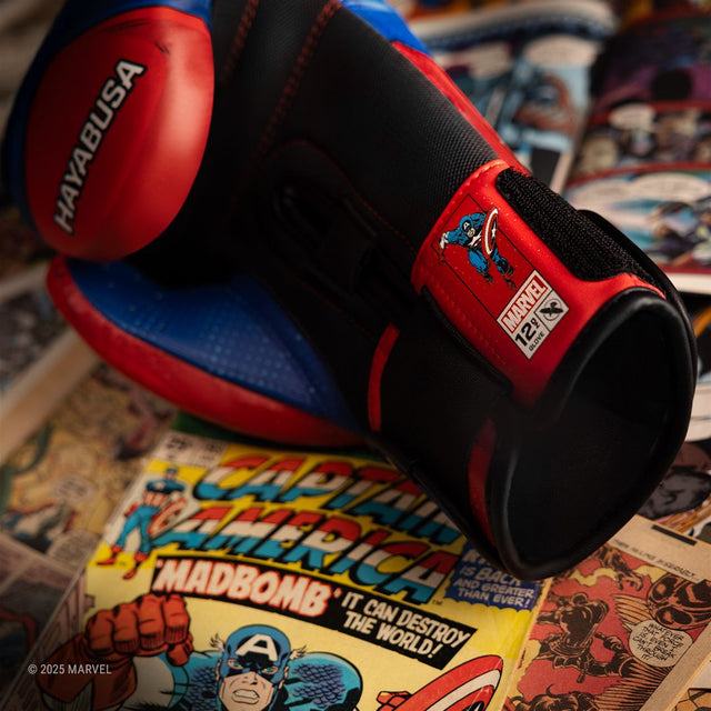 Hayabusa Boxhandschuhe Captain America - Rot/Weiß/Blau
