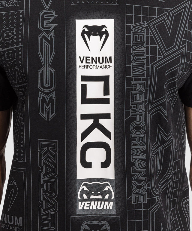 Venum T-Shirt Karate Combat - Schwarz/Grau