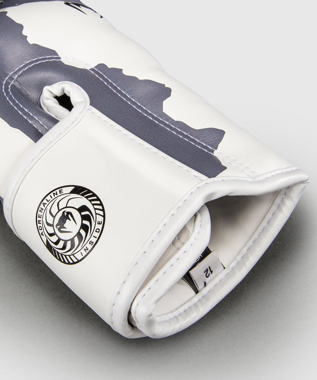 Venum Boxhandschuhe Elite - Weiß/Melange Grau