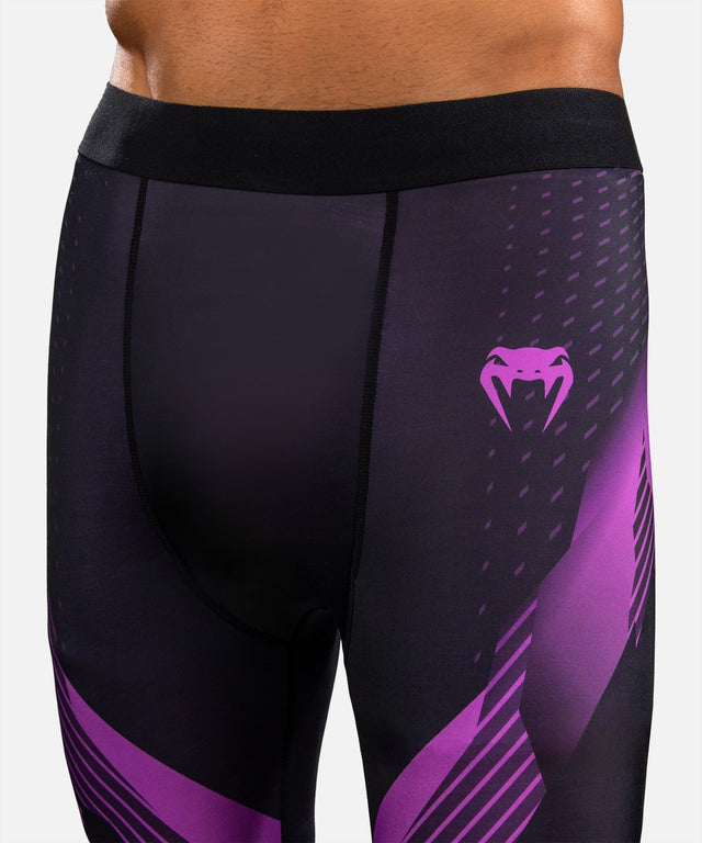 Venum Kompressionshose No-Gi 6.0 - Schwarz/Lila