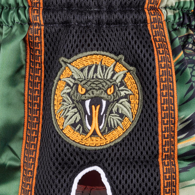 8 WEAPONS Muay-Thai-Shorts Beastial Viper - Khaki