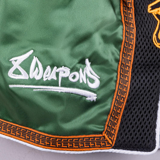 8 WEAPONS Muay-Thai-Shorts Beastial Viper - Khaki
