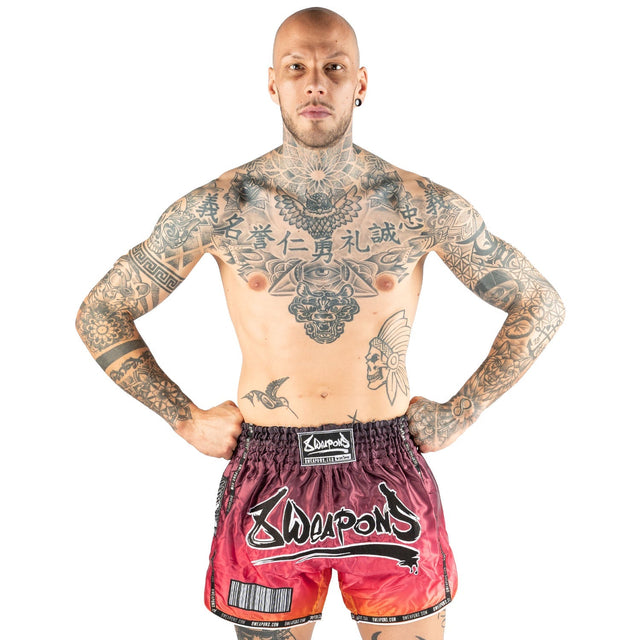 8 WEAPONS Muay-Thai-Shorts Vivo Sunsphere - Mehrfarbig