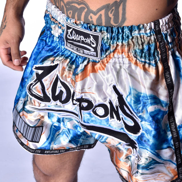 8 WEAPONS Muay-Thai-Shorts Vivo Vertigo - Mehrfarbig