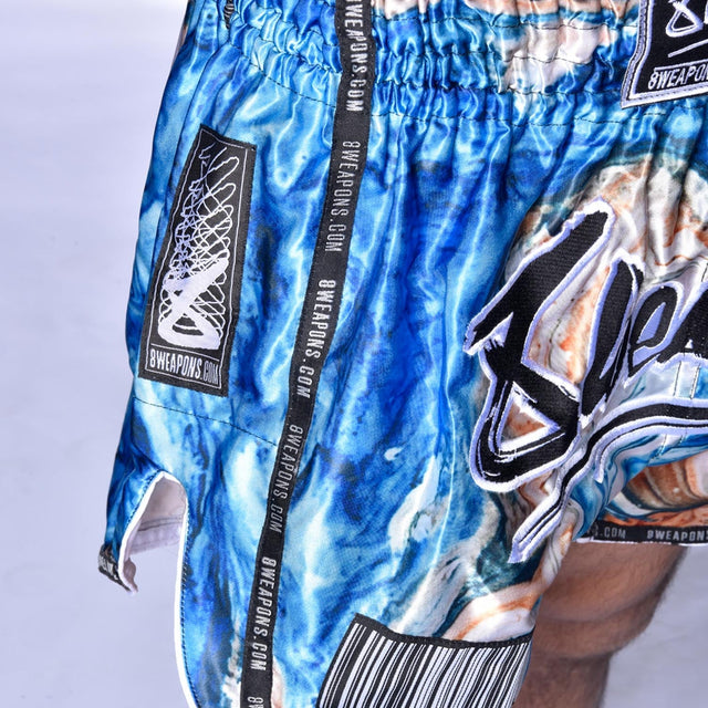 8 WEAPONS Muay-Thai-Shorts Vivo Vertigo - Mehrfarbig