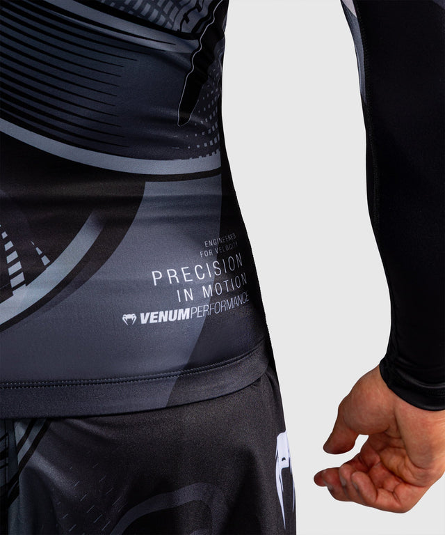 Venum Rashguard Crimson Viper 2.0 Langarm - Schwarz/Grau