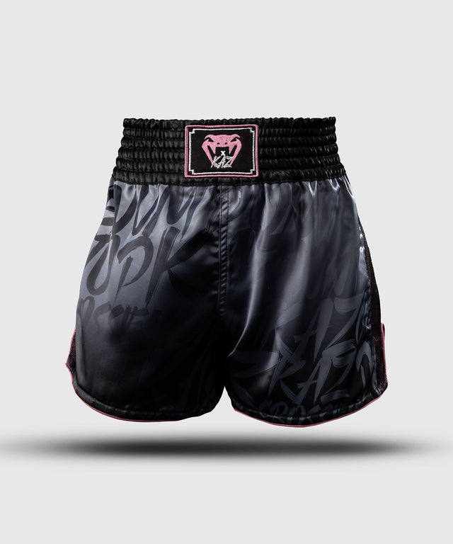 Venum Muay Thai Shorts x Kaz - Schwarz