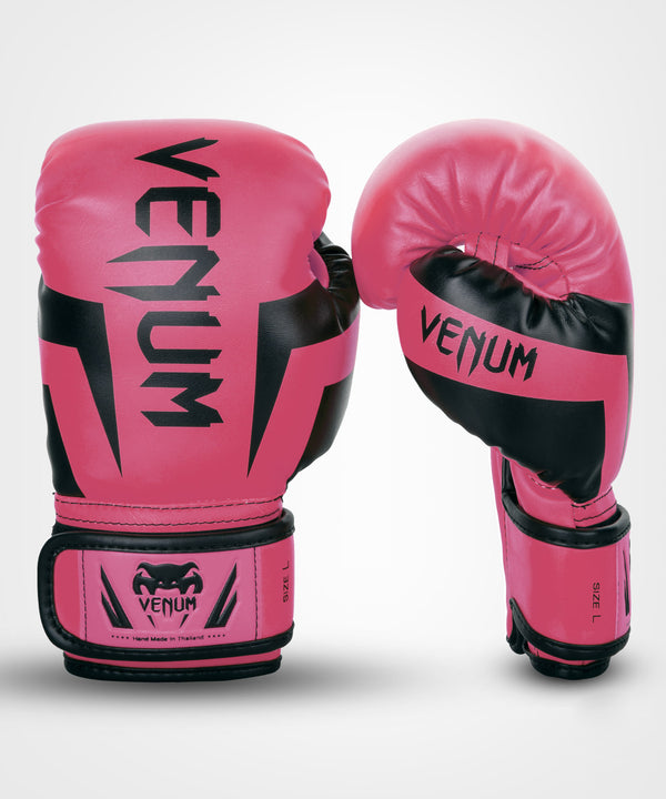 Venum Boxhandschuhe Elite Kinder – Neon Pink