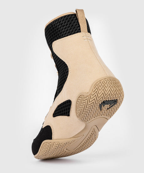 Venum Boxschuhe Contender - Schwarz/Beige - The Fight Company Deutschland
