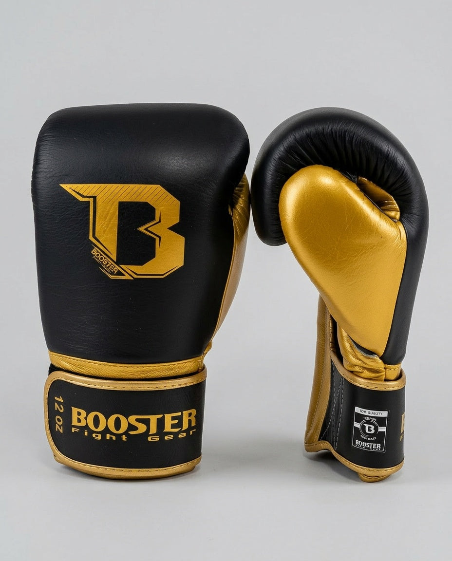 Booster Boxhandschuhe Rapid Strike – Schwarz/Gold