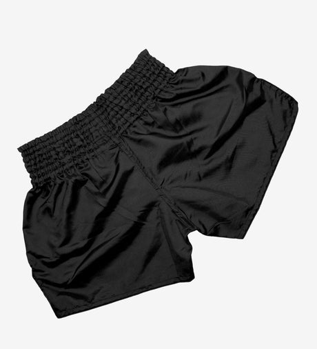 Caged Muay Thai Shorts Classic - Schwarz/Weiss vrouw