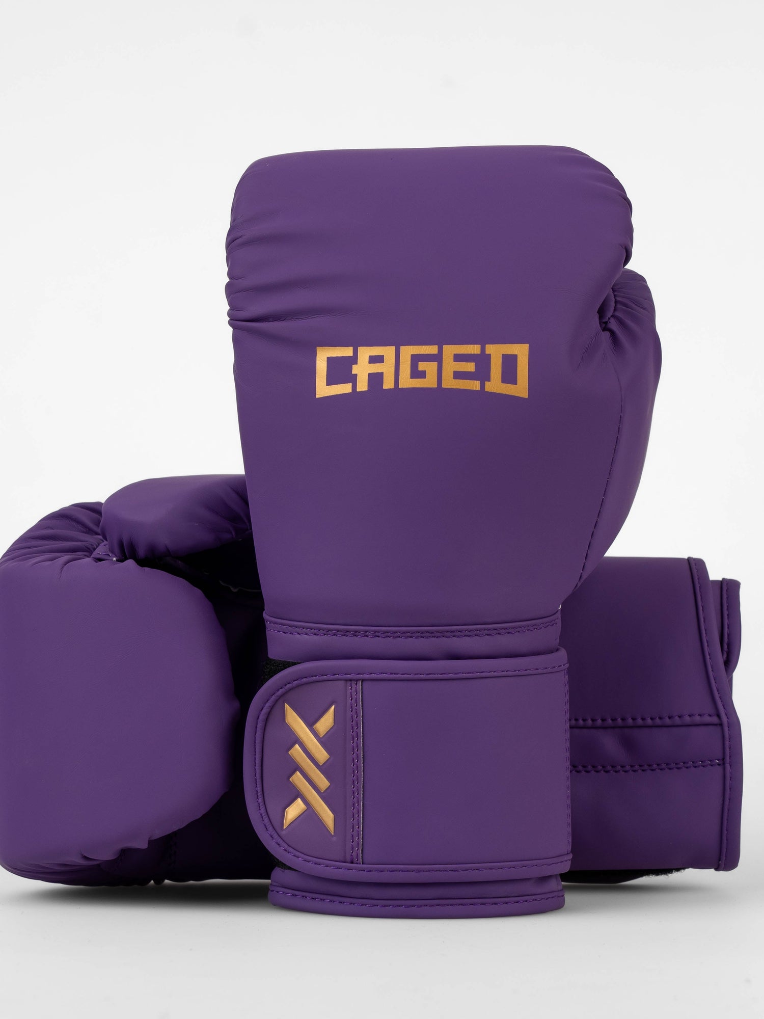 Caged Boxhandschuhe Core - Lila/Gold