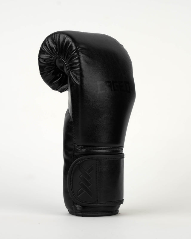Caged Boxhandschuhe Core - Schwarz/Schwarz